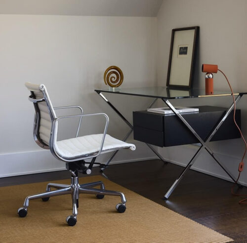 Eames Aluminum Group Office Chair | Top Grain Leather photo review