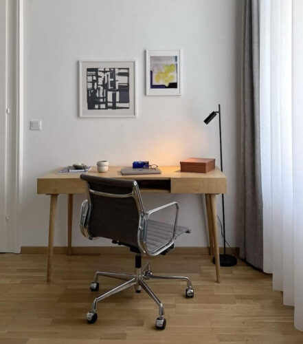 Eames Aluminum Group Office Chair | Top Grain Leather photo review