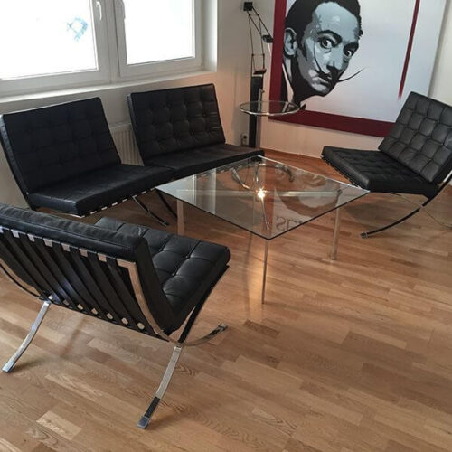 Barcelona Chair and Ottoman Replica | Mies van der Rohe Design photo review