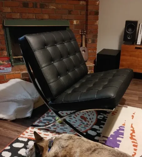 Barcelona Chair and Ottoman Replica | Mies van der Rohe Design photo review