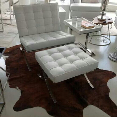 Barcelona Chair and Ottoman Replica | Mies van der Rohe Design photo review